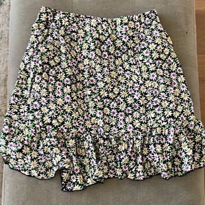 Floral skirt